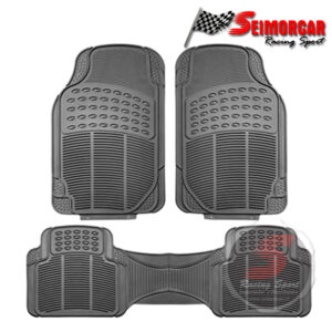 Piso Goma 3 piezas con trasero camello