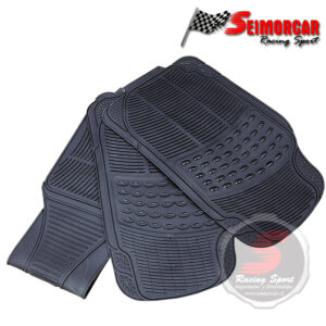 Piso Goma 3 piezas con trasero camello