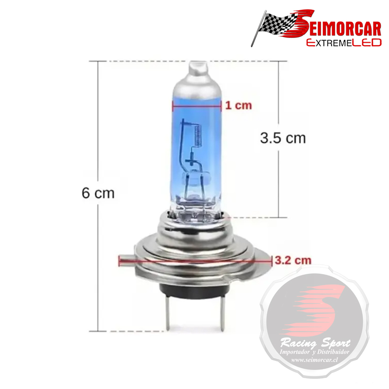 Ampolleta Halogena H7 Blue Vision KOBO - Imagen 4