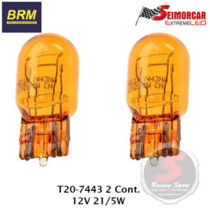 Ampolleta Cola Pescado T20 2 Contacto Ambar