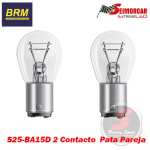 Ampolleta 2 Contactos Pata Pareja Blanca